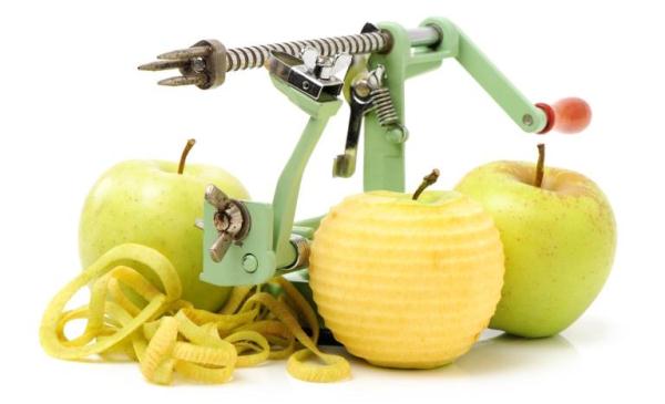  äpple rengöring kniv